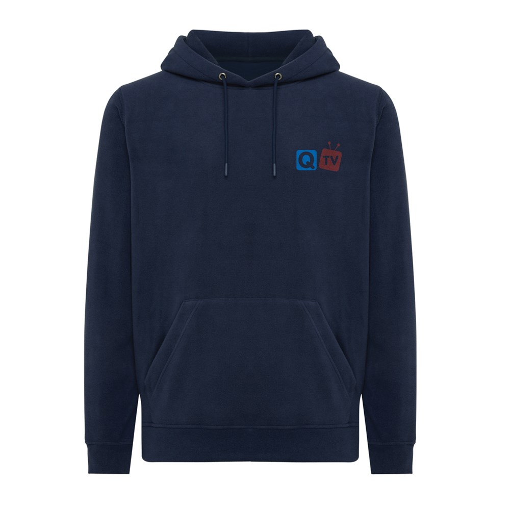 IQONIQ Trivor Mikrofleece-Kapuzen-Pulli aus recyc. Polyester