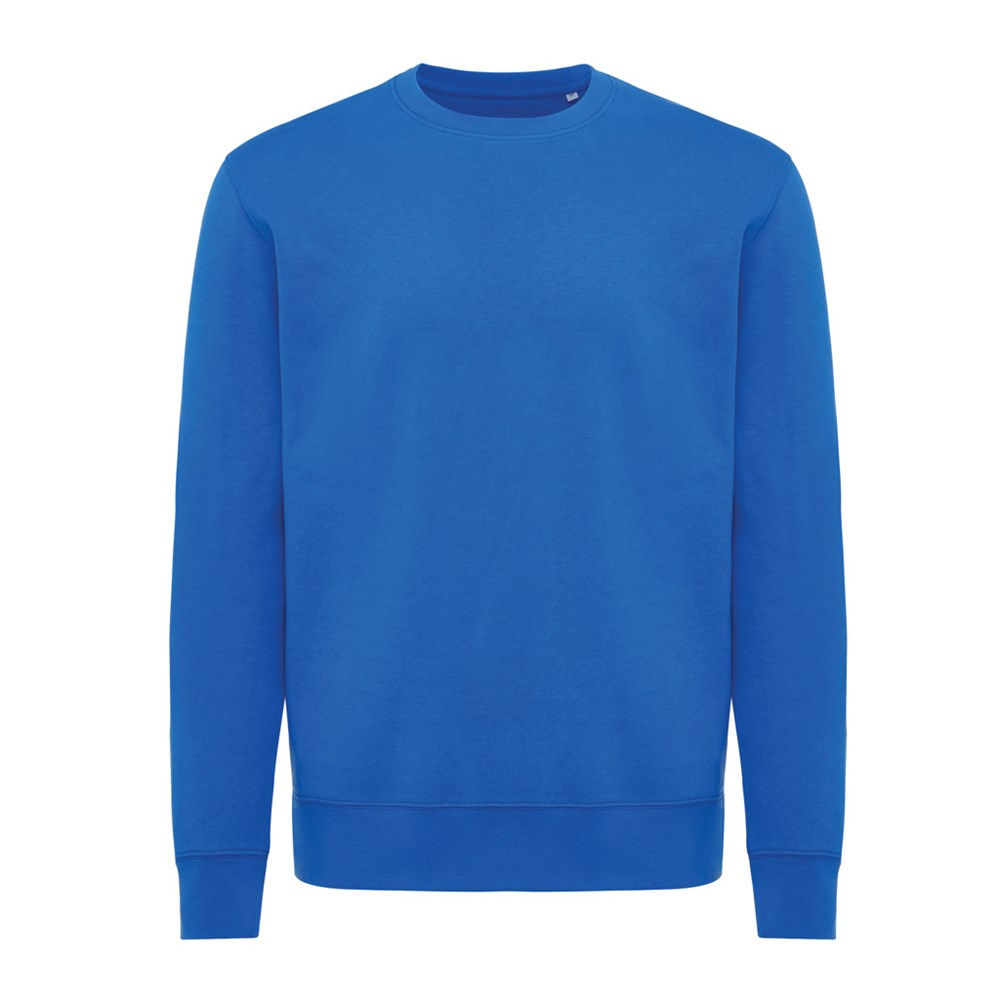 IQONIQ Etosha Lightweight Sweater aus recycelter Baumwolle - Königsblau (± PMS 19-4050 TCX)