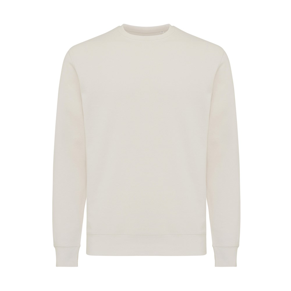 IQONIQ Etosha Lightweight Sweater aus recycelter Baumwolle - ivory white (± PMS 12-2103 TCX)