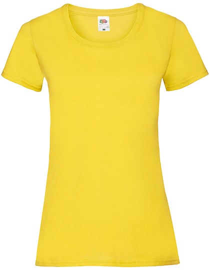 Fruit of the Loom - Ladies´ Valueweight T - Yellow