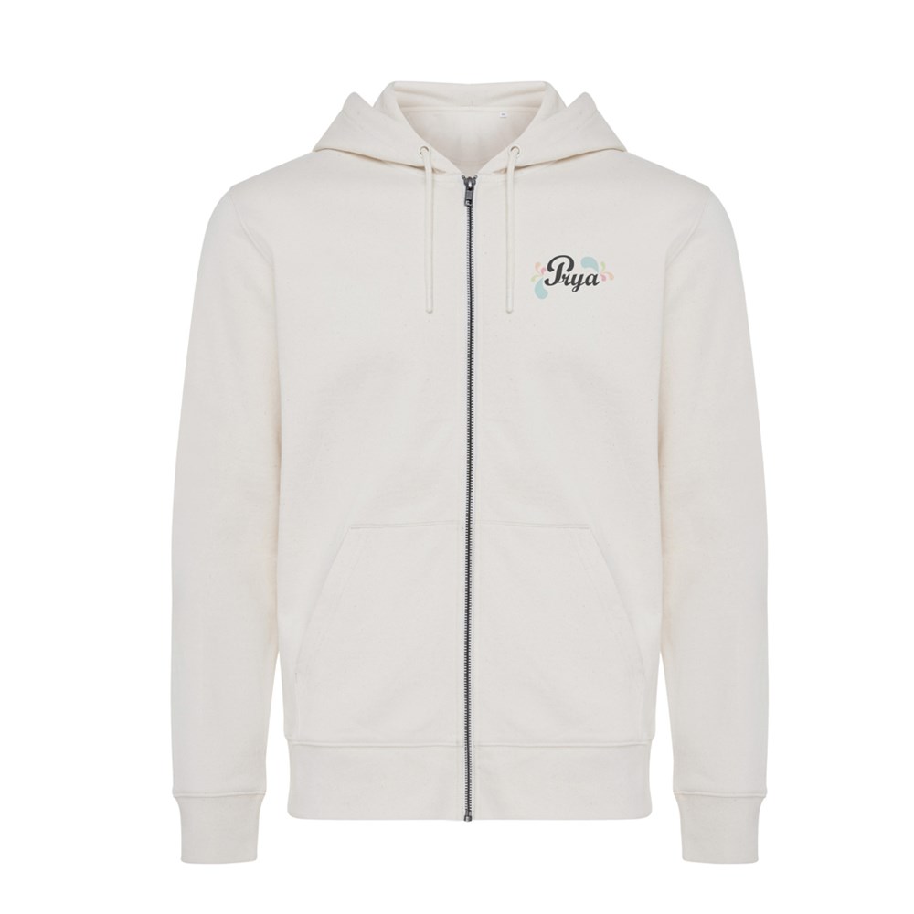 IQONIQ Abisko Zip-Kapuzenpullover aus recycelter Baumwolle