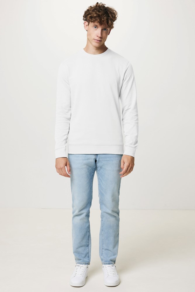IQONIQ Zion Rundhals-Sweater aus recycelter Baumwolle