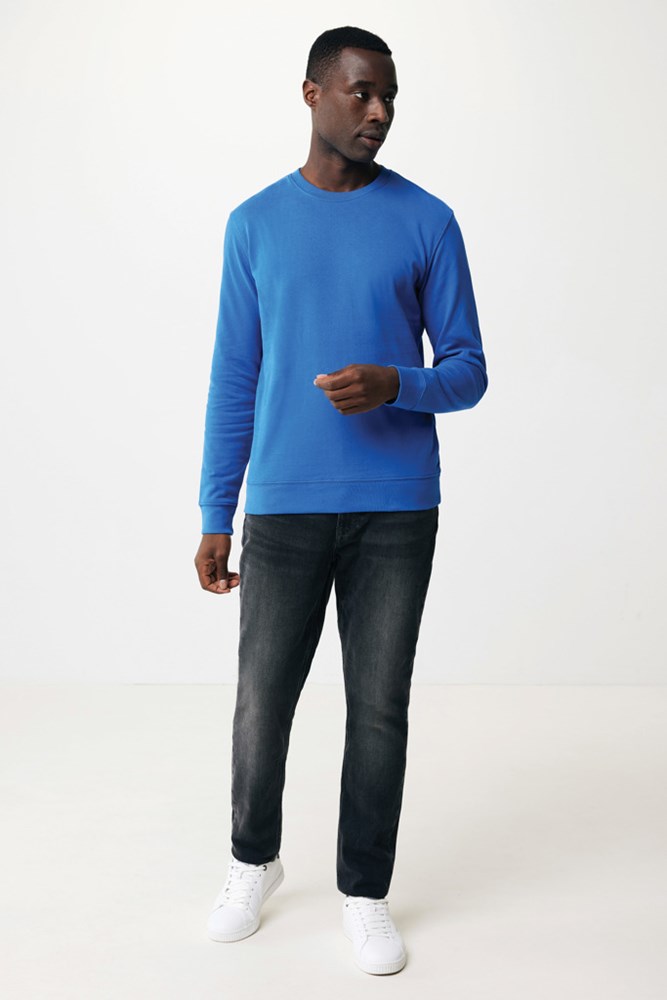 IQONIQ Zion Rundhals-Sweater aus recycelter Baumwolle