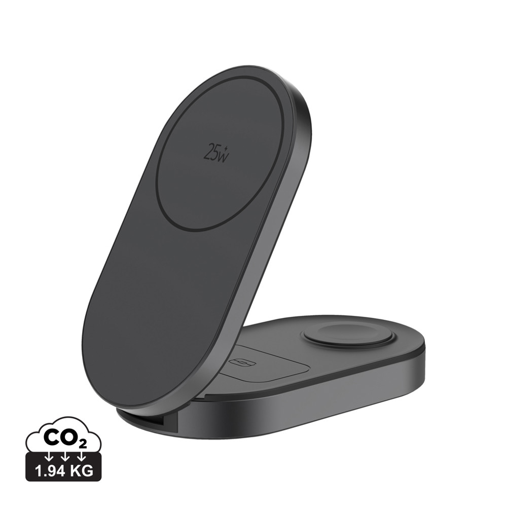 Quantum Ultra-Fast 3-in-1 25W faltbarer Wireless Charger