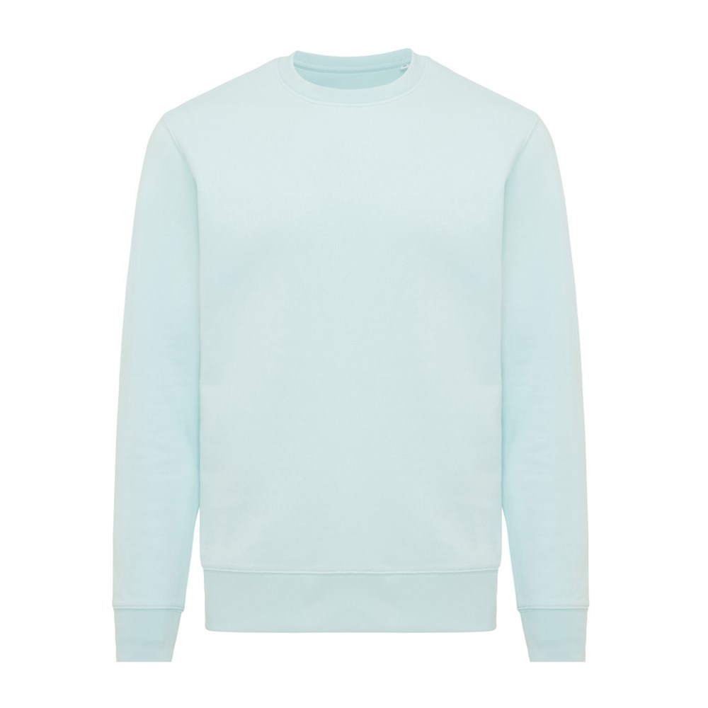 IQONIQ Etosha Lightweight Sweater aus recycelter Baumwolle - crushed mint (± PMS 12-5410 TCX)