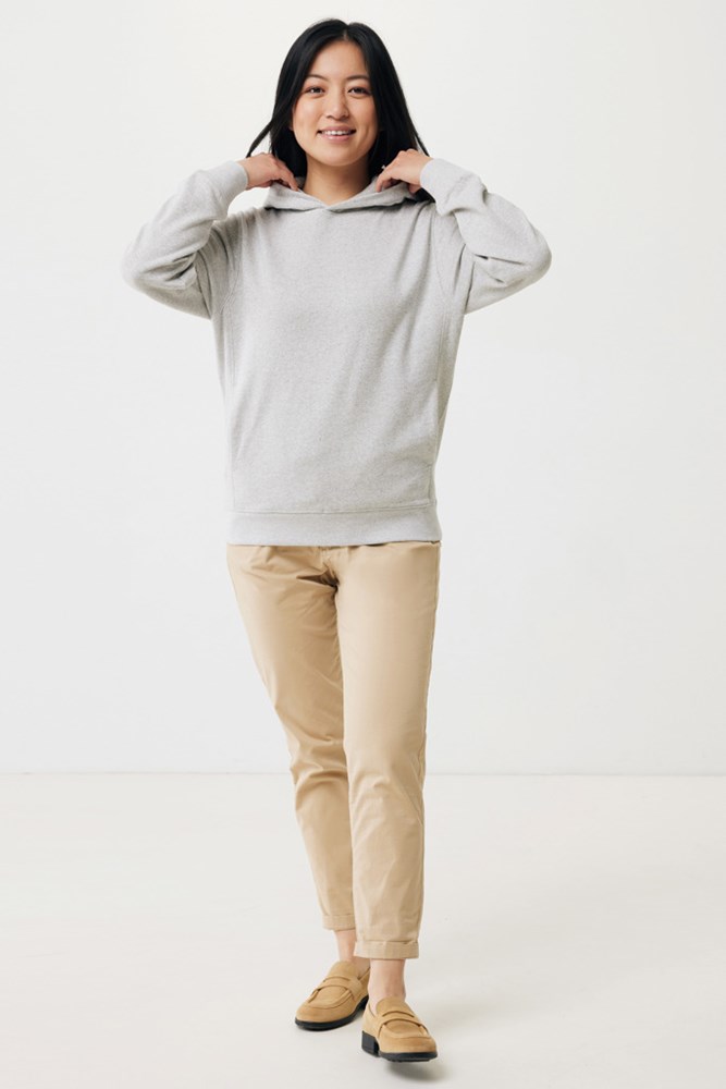 IQONIQ Yengo Hoodie mit Seitentaschen aus rec. Baumwolle