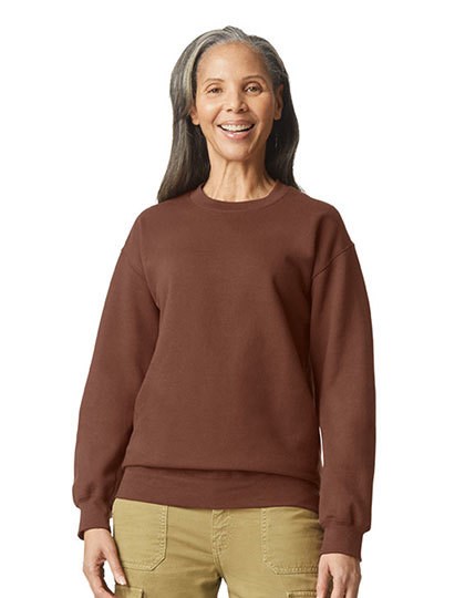 Gildan - Softstyle® Midweight Fleece Adult Crewneck Sweatshirt - Cocoa