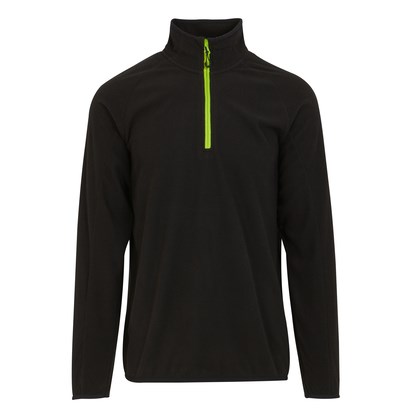 Regatta Professional - Navigate Half Zip Fleece - Black, Lime