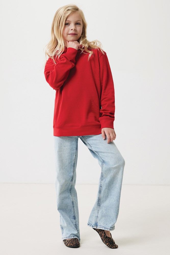 IQONIQ Yengo KidsHoodie mit Seitentaschen aus rec. Baumwolle