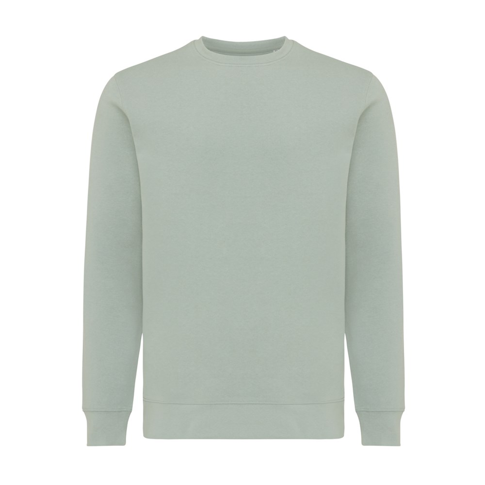 IQONIQ Etosha Lightweight Sweater aus recycelter Baumwolle - Iceberg green (± PMS 15-5205 TCX)