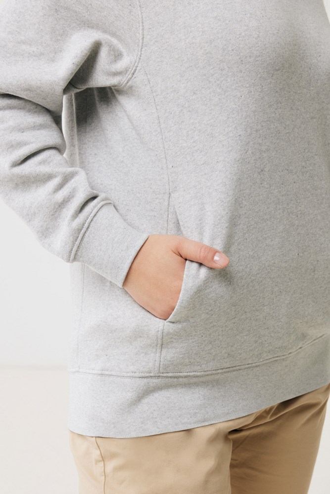 IQONIQ Yengo Hoodie mit Seitentaschen aus rec. Baumwolle