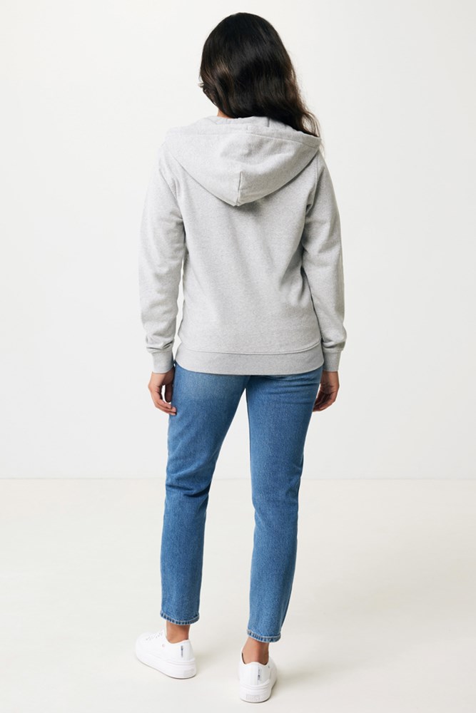 IQONIQ Abisko Zip-Kapuzenpullover aus recycelter Baumwolle
