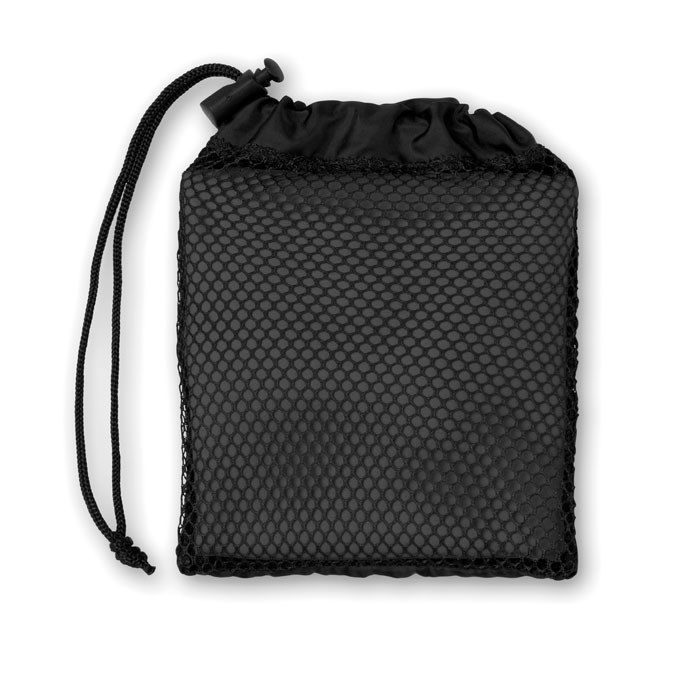 TUKO - Sporthandtuch in Tasche - Schwarz