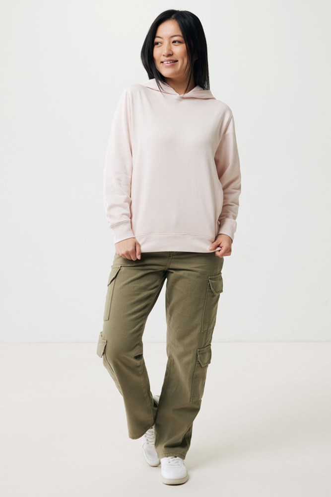 IQONIQ Yengo Hoodie mit Seitentaschen aus rec. Baumwolle