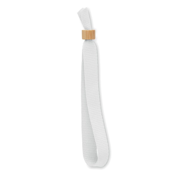 FIESTA - Armband RPET-Polyester - Weiß