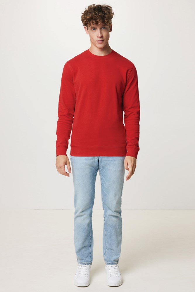 IQONIQ Zion Rundhals-Sweater aus recycelter Baumwolle