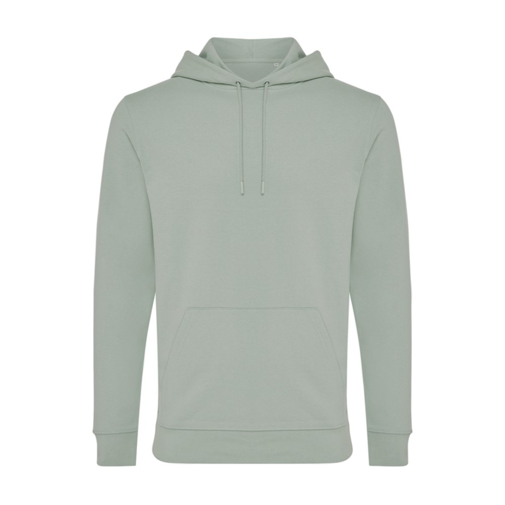 IQONIQ Jasper Hoodie aus recycelter Baumwolle - Iceberg green (± PMS 15-5205 TCX)