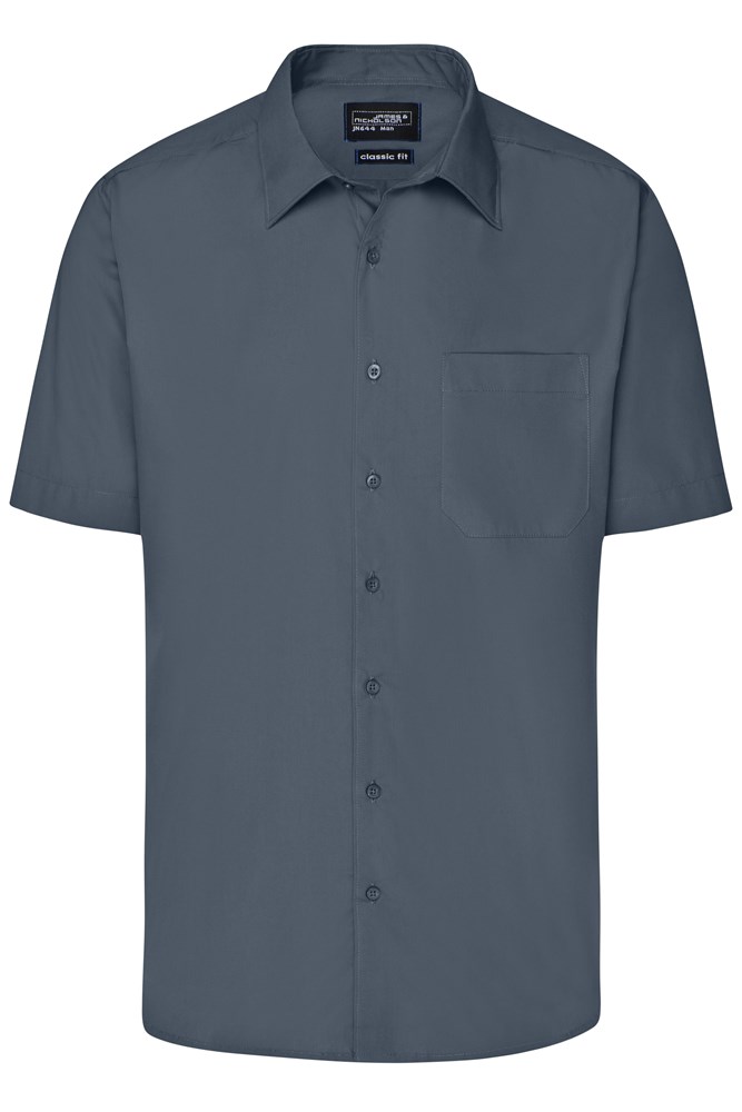 Men's Business Shirt Short-Sleeved