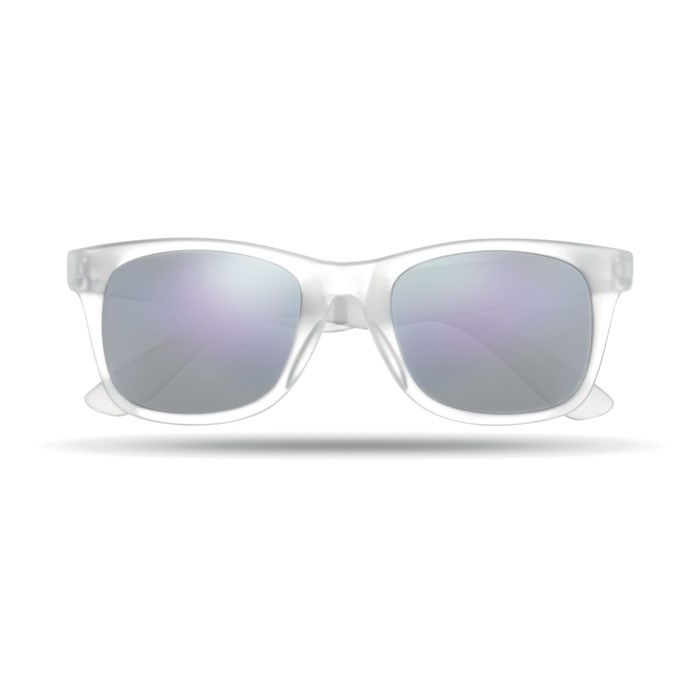 AMERICA TOUCH - Verspiegelte Sonnenbrille - Transparent