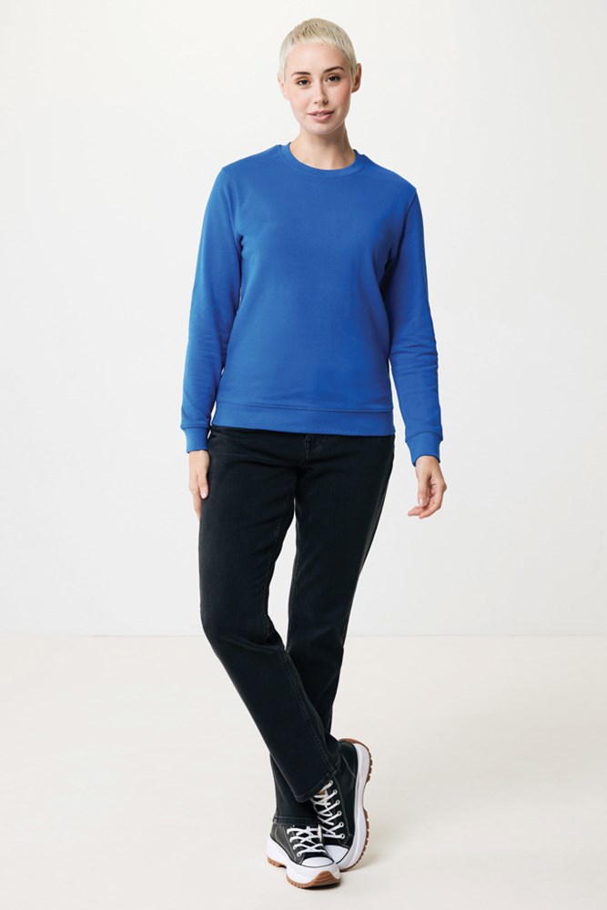 IQONIQ Zion Rundhals-Sweater aus recycelter Baumwolle