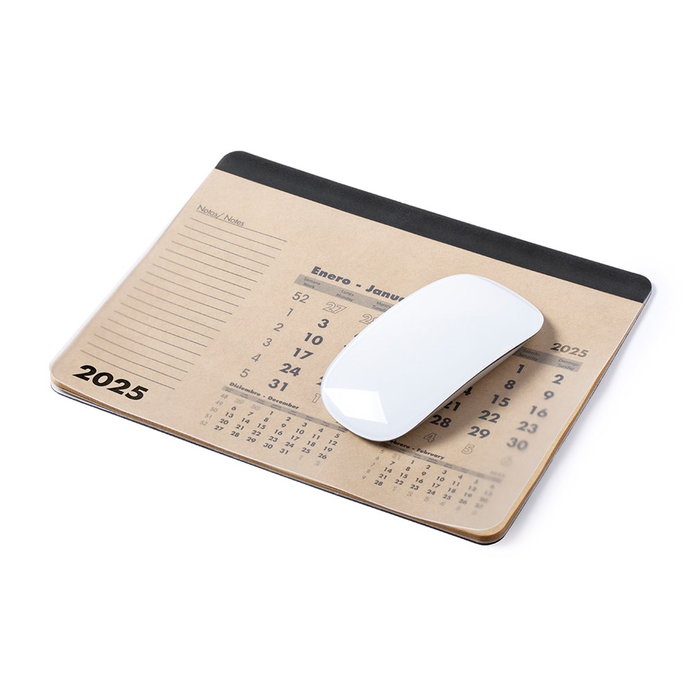 Mauspad Kalender Flen
