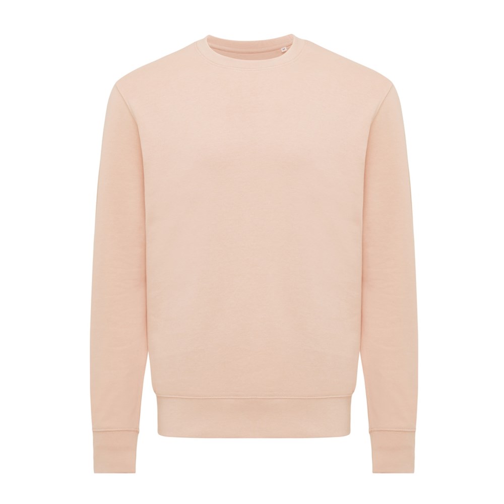 IQONIQ Etosha Lightweight Sweater aus recycelter Baumwolle - peach nectar (± PMS 14-1314 TCX)