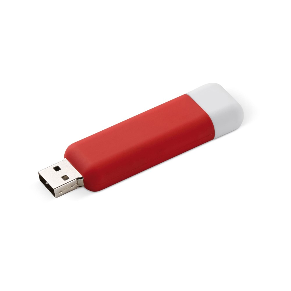 8GB USB-Stick Modular - Rot / Weiss