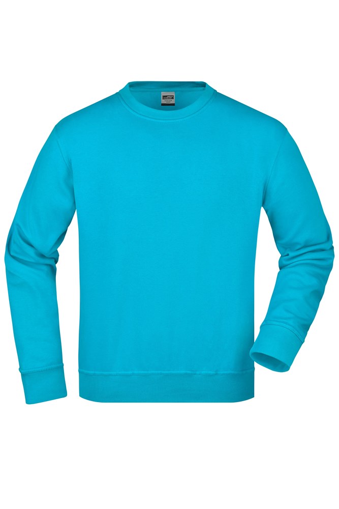 Workwear Sweatshirt - Turquoise (ca. Pantone 312C)