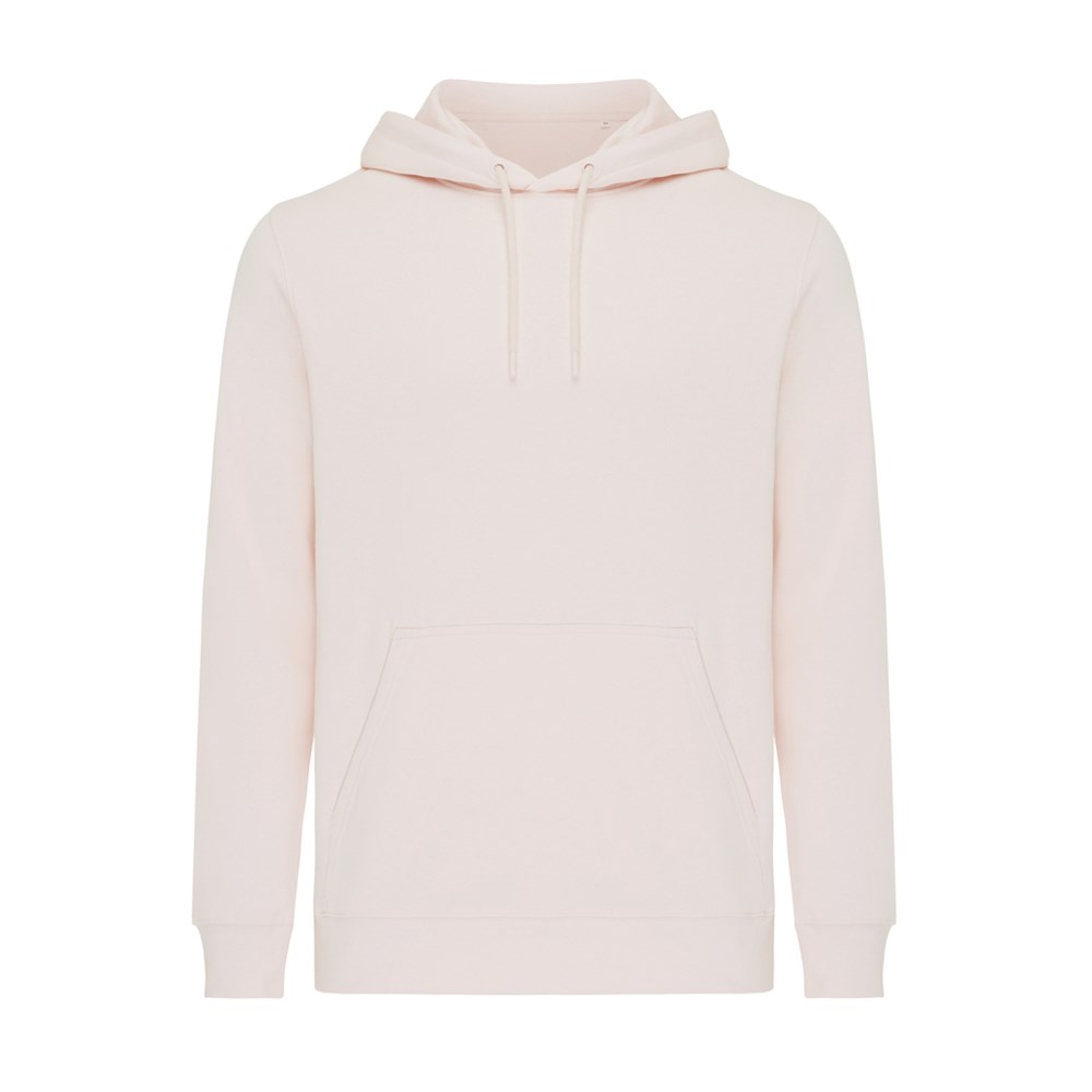 IQONIQ Rila Lightweight Hoodie aus recycelter Baumwolle - cloud pink (± PMS 11-1408 TCX)