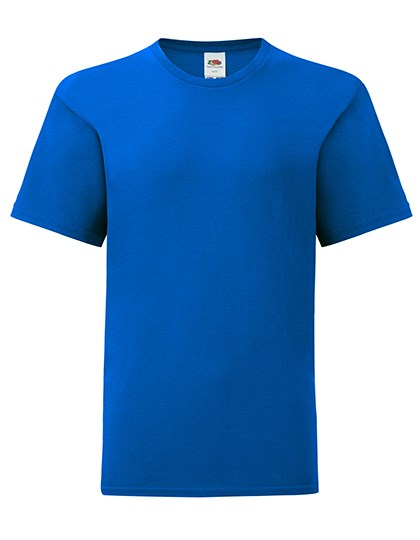 Fruit of the Loom - Kids´ Iconic T - Royal Blue