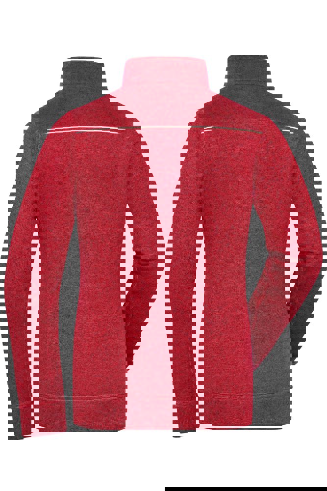Ladies' Knitted Workwear Fleece Jacket - SOLID -