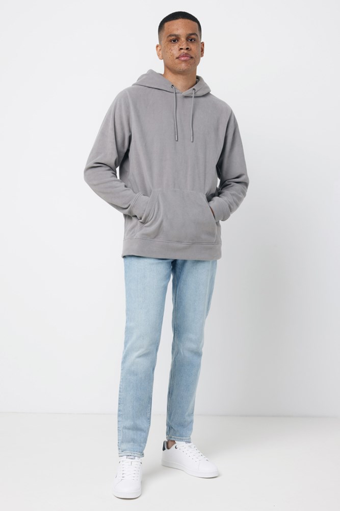 IQONIQ Trivor Mikrofleece-Kapuzen-Pulli aus recyc. Polyester IQONIQ Trivor Mikrofleece-Kapuzen-Pulli aus recyc. Polyester