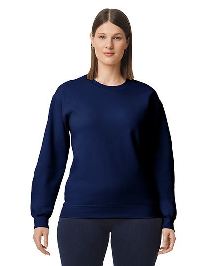 Gildan - Softstyle® Midweight Fleece Adult Crewneck Sweatshirt - navy