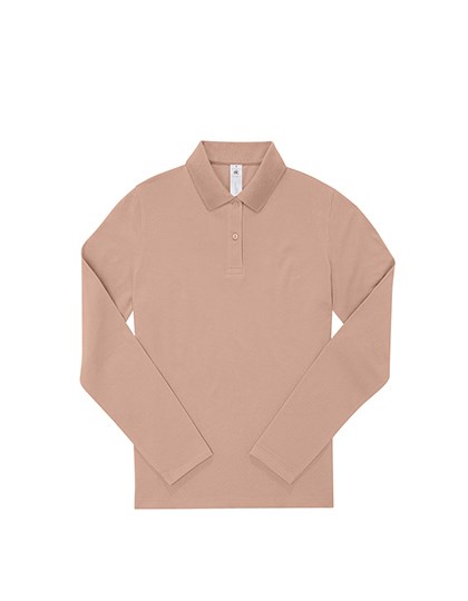 B&C BE INSPIRED - My Polo 210 Long Sleeve /Women - Nude