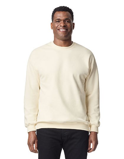 Gildan - Softstyle® Midweight Fleece Adult Crewneck Sweatshirt - Off White