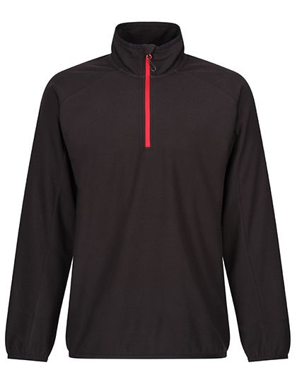Regatta Professional - Navigate Half Zip Fleece - Black, Classic Red