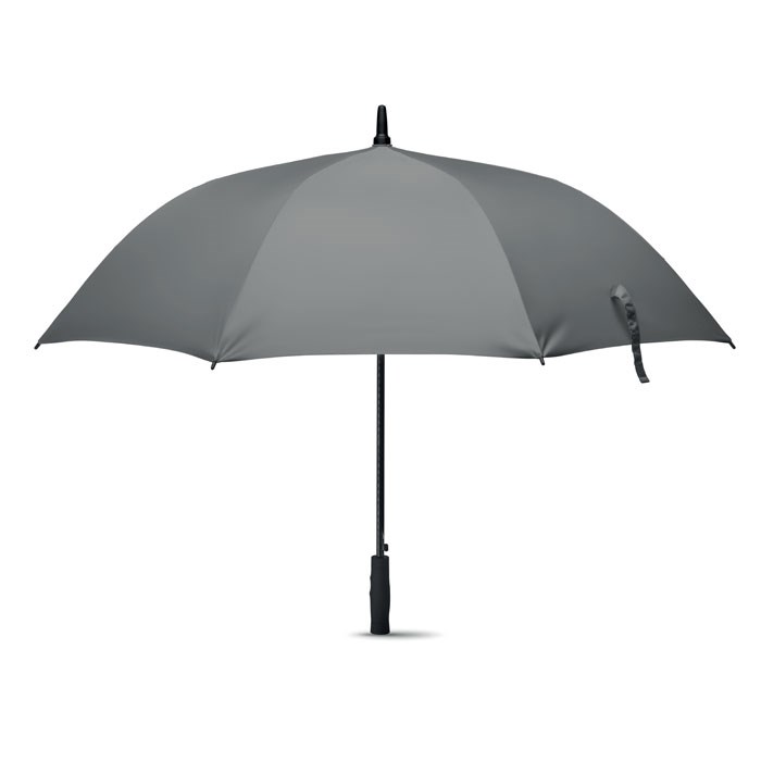 GRUSA - Regenschirm mit ABS Griff - Grau