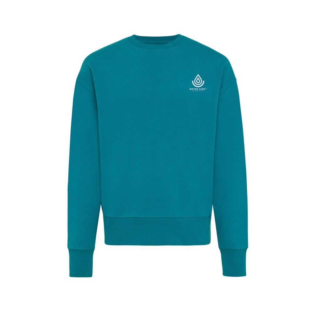 IQONIQ Kruger Relax-Rundhals-Sweater aus recycelt. Baumwolle