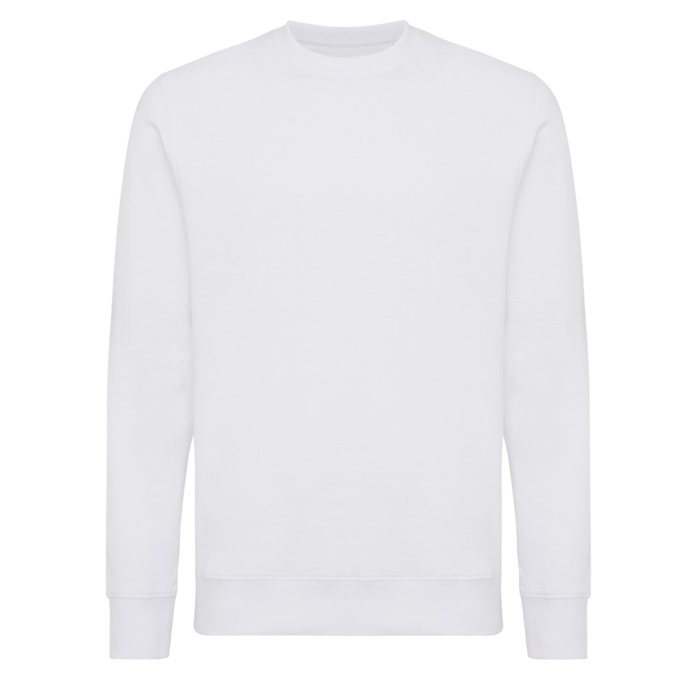 IQONIQ Etosha Lightweight Sweater aus recycelter Baumwolle - recycled white (± PMS 11-0601 TCX)