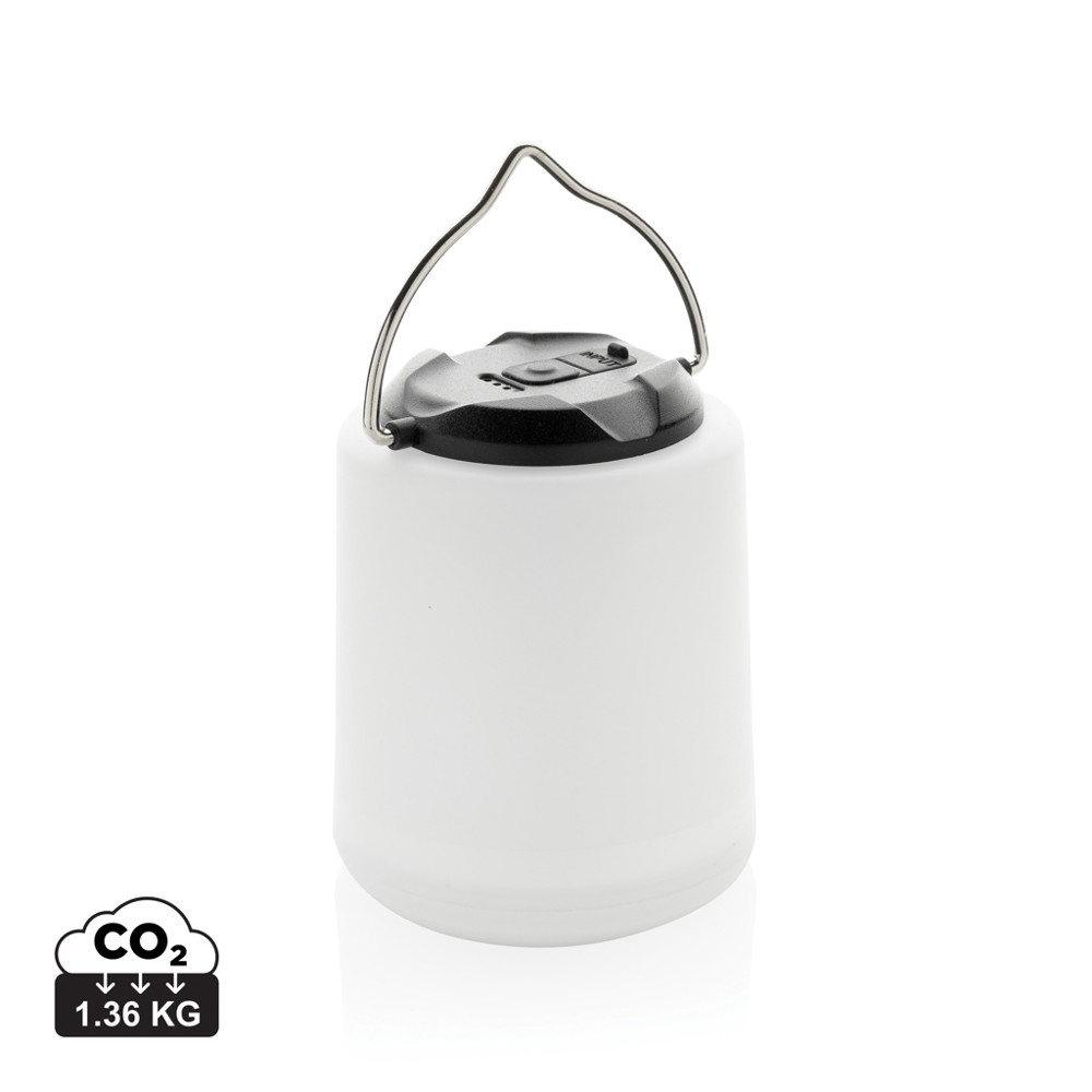 Limio tragbare wiederaufladbare Tischlampe aus RCS rec. ABS