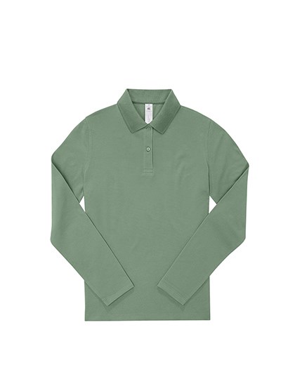 B&C BE INSPIRED - My Polo 210 Long Sleeve /Women - Amalfi Green