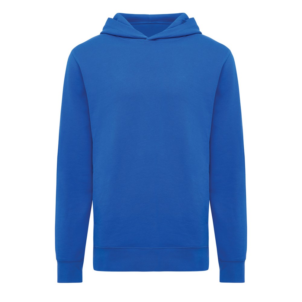 IQONIQ Yengo Hoodie mit Seitentaschen aus rec. Baumwolle - Königsblau (± PMS 19-4050 TCX)