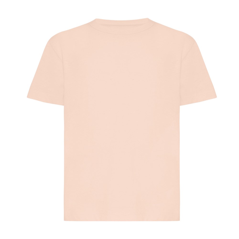 IQONIQ Koli Kids T-Shirt aus recycelter Baumwolle - peach nectar (± PMS 14-1314 TCX)
