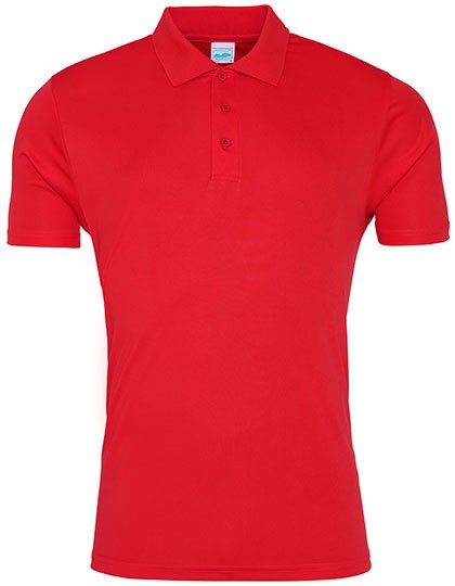 Just Cool - Cool Smooth Polo - Fire Red