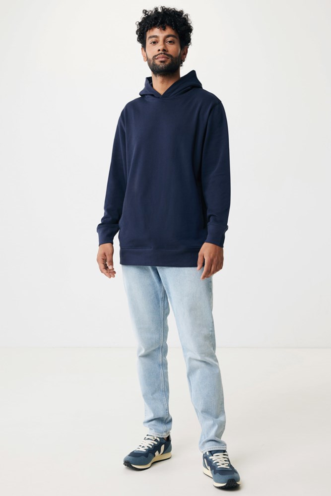 IQONIQ Yengo Hoodie mit Seitentaschen aus rec. Baumwolle