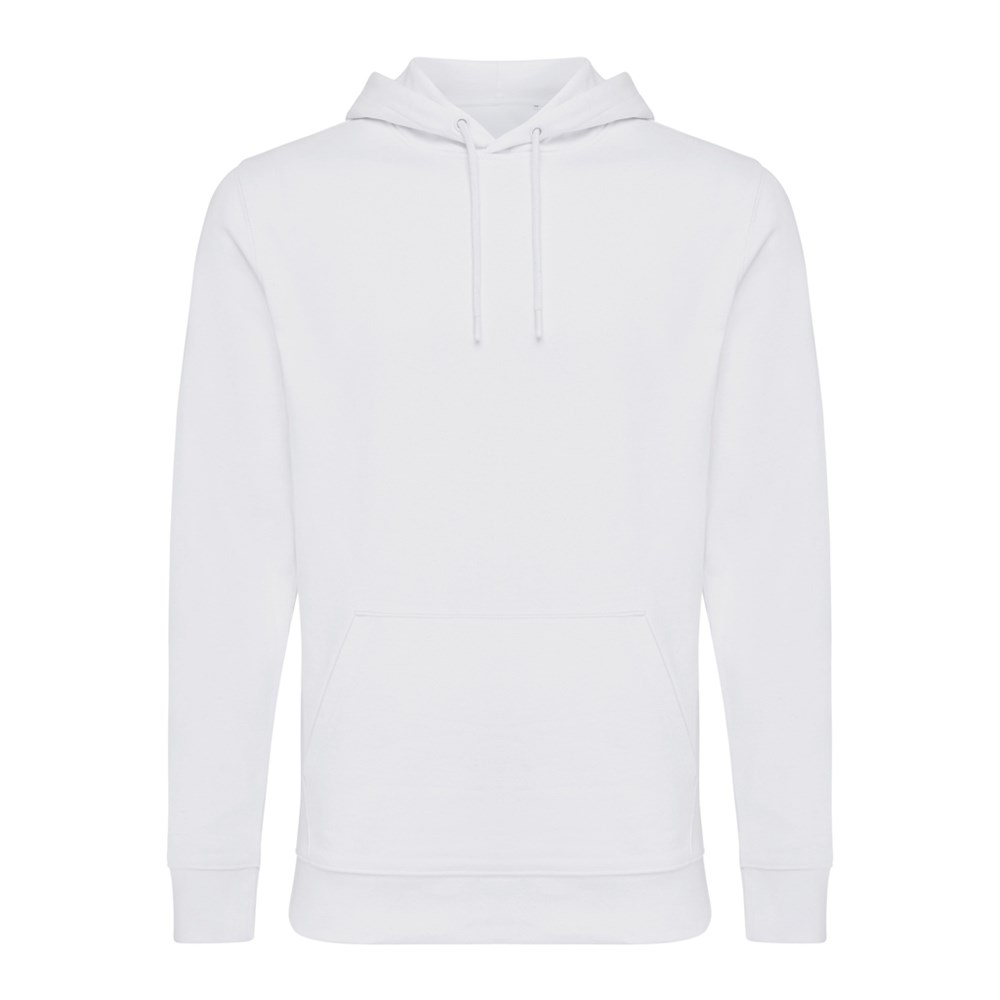 IQONIQ Jasper Hoodie aus recycelter Baumwolle - recycled white (± PMS 11-0601 TCX)