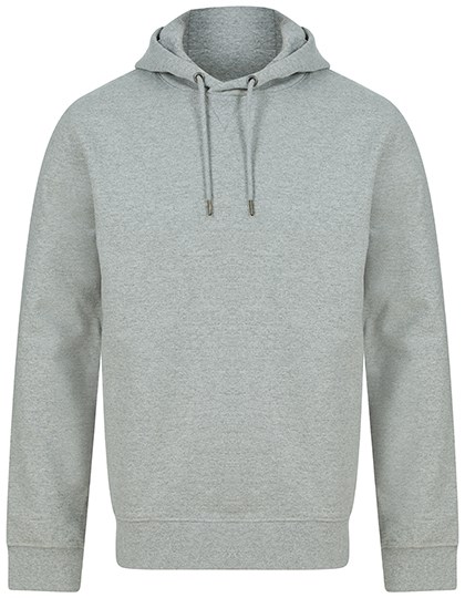 Henbury - Unisex Sustainable Hoodie - Heather Grey