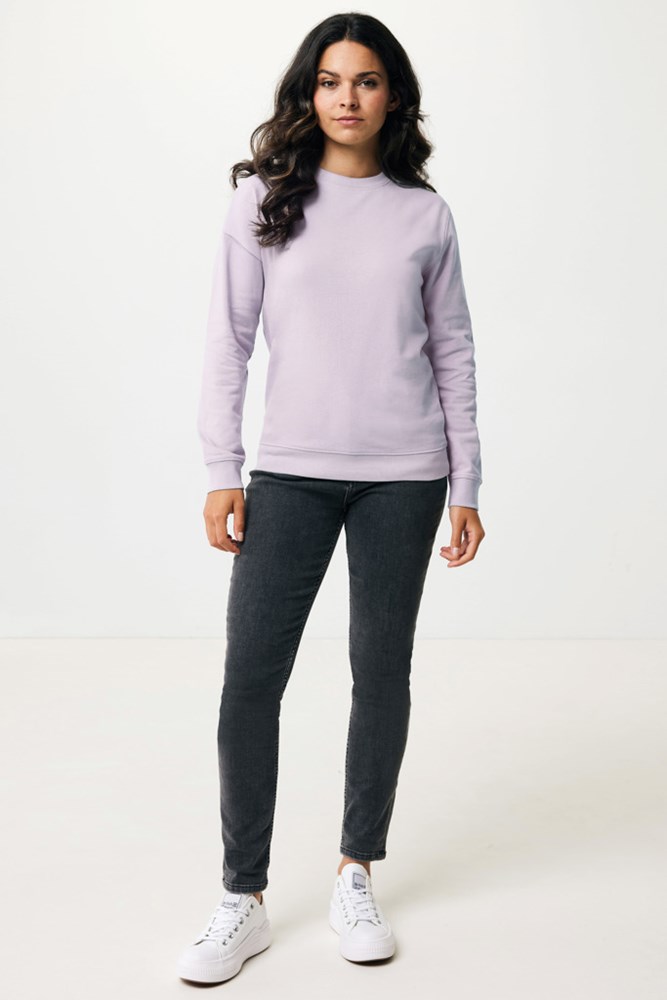IQONIQ Zion Rundhals-Sweater aus recycelter Baumwolle