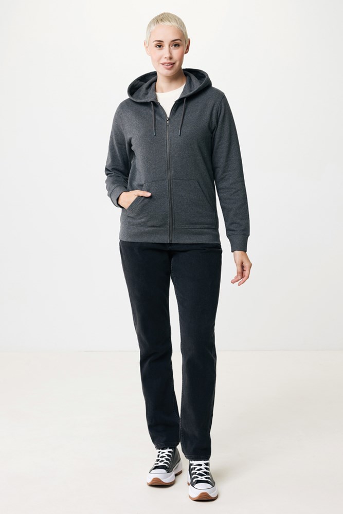 IQONIQ Abisko Zip-Kapuzenpullover aus recycelter Baumwolle
