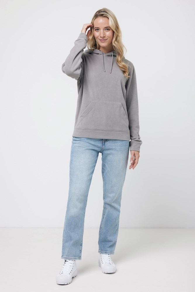 IQONIQ Trivor Mikrofleece-Kapuzen-Pulli aus recyc. Polyester IQONIQ Trivor Mikrofleece-Kapuzen-Pulli aus recyc. Polyester